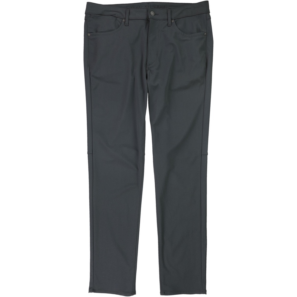 American Eagle Mens Active Flex Slim Casual
Trouser Pants, Grey, 32W × 34L